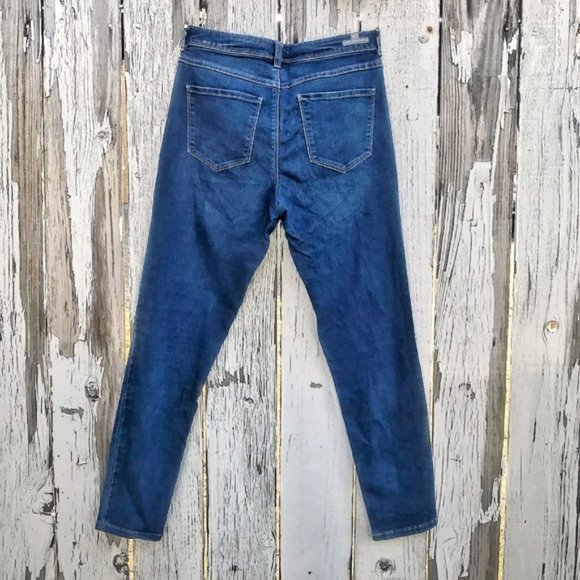 Women's Lauren Conrad blue skinny jeans Size 10 - Picture 2 of 9